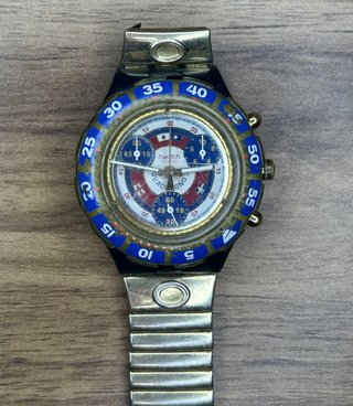 Swatch Aqua Chrono Commendatore Vintage Cronog