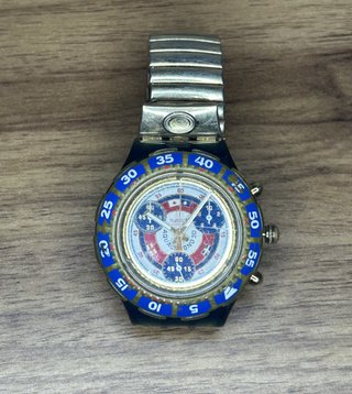 Swatch Aqua Chrono Commendatore Vintage Cronog