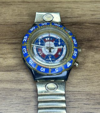 Swatch Aqua Chrono Commendatore Vintage Cronog