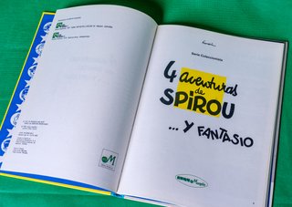 Cómic “4 aventuras de Spirou y Fantasio ” Franquin