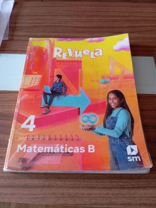 Matemáticas B, 4 secundaria, Revuela