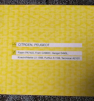 Filtro Aire MANN C21 104/2 (CITROEN / PEUGEOT)
