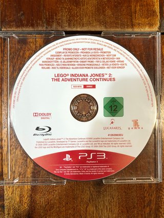 Lego Indiana Jones 2 the adventure continues ps3