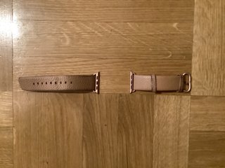 Correa iWatch Marrón Piel Apple