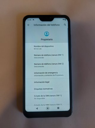 XIAOMI MI A2 LITE (TF, REACONDICIONADO) 4GB RAM