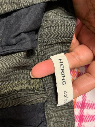 Pantaloni uomo verde oliva