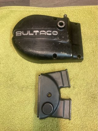 Tapas motor  Bultaco Metralla  GTS 250cc PM203..