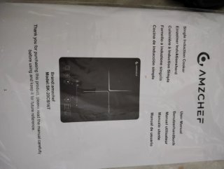 Plancha Inducción Amzchef 2000W
