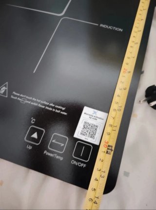 Placa Inducción Amzchef 2000W.