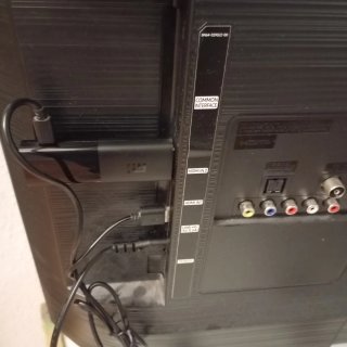 Samsung 32" TV + Fire Stick = Smart'TV
