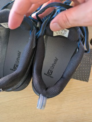 Botas Salomon Gore-Tex Azul/Gris