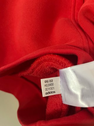 Sudadera Adidas Roja
