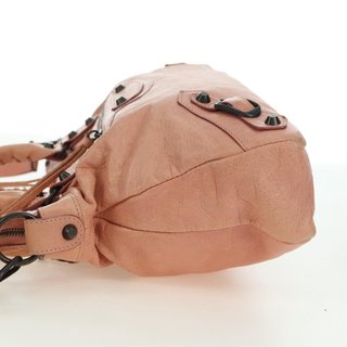BALENCIAGA The Town Hand Bag Leather 2way Pink