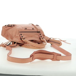 BALENCIAGA The Town Hand Bag Leather 2way Pink