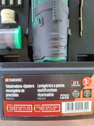 Multiherramienta Parkside 12V
