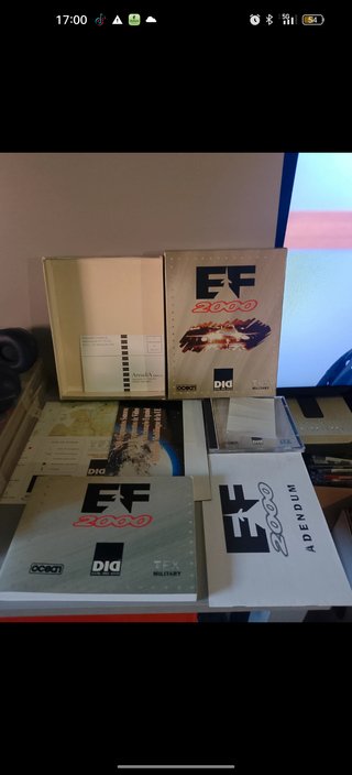 EF 2000 Big Box PC completo videojuego ordenador
