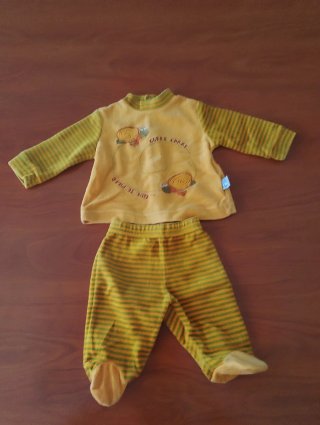 Pack 2 Pijamas Invierno Bebé 0 Meses