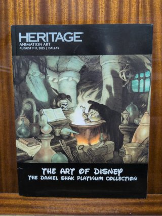 Catálogo Subasta Heritage Animación Disney