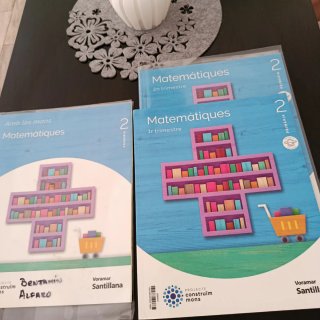 Matematicas 2 primaria, lote 3 libros