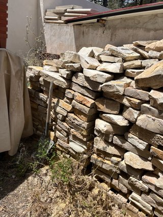 Piedras naturales para construcción o decoración