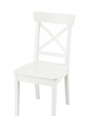 4 Sillas comedor madera blanca Ikea Modelo ROSENTO