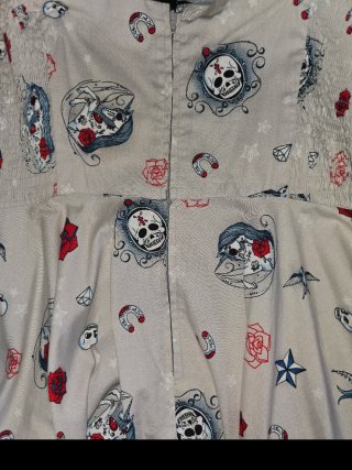Vestido Rockabilly Hell Bunny Zoey Talla S