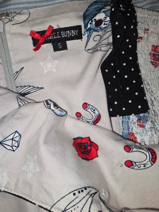 Vestido Rockabilly Hell Bunny Zoey Talla S