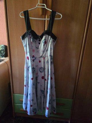 Vestido Rockabilly Hell Bunny Zoey Talla S