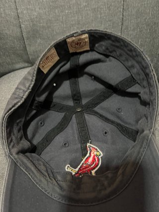 Gorra New Era Cardinals Gris y Roja