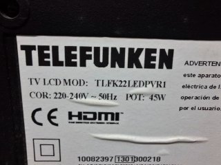 Televisor Telefunken 22 LED