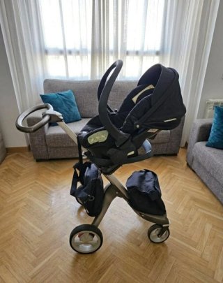 Silla de Paseo Stokke Xplory + Maxi-Cosi