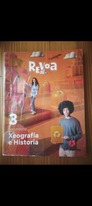Xeografía e historia. 3 Secundaria. Revoa