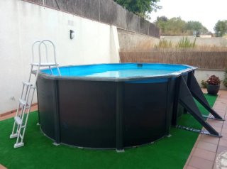 Piscina desmontable KEA acero