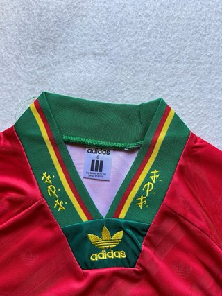 Camiseta Fútbol Portugal Retro Talla S