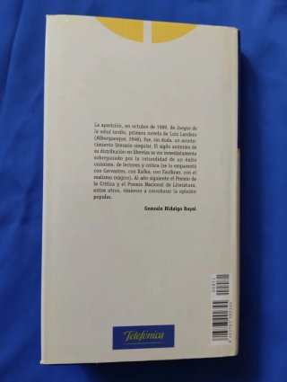 JUEGOS DE LA EDAD TARDÍA, LUIS LANDERO