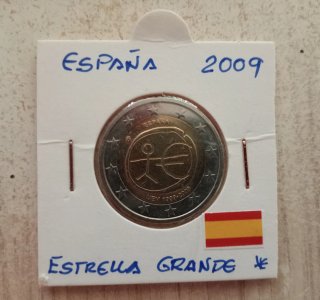 Dos euros conmemorativos España 2009