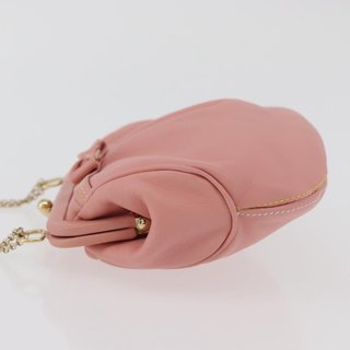 Salvatore Ferragamo Gancini Chain Shoulder Pouch