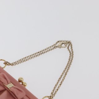 Salvatore Ferragamo Gancini Chain Shoulder Pouch