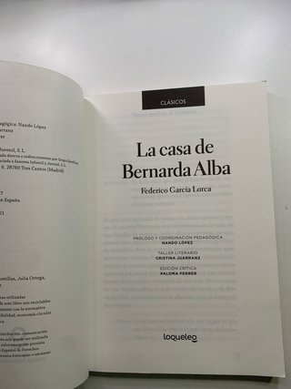 La Casa de Bernarda Alba