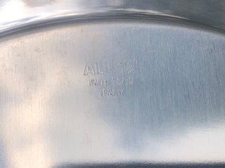 Bajoplatos Inox Alessi