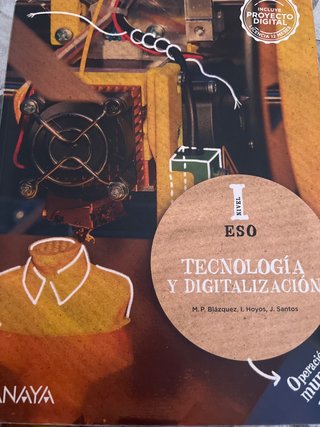 Tecnología y Digitalización nivel I ESO