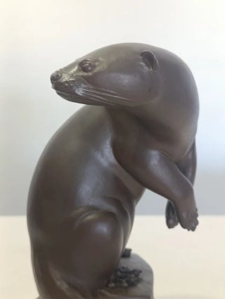 Figura Nutria Meissen (Max Esser)