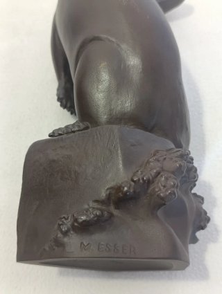 Figura Nutria Meissen (Max Esser)