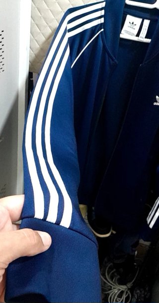 Chaqueta Adidas Hombre Azul