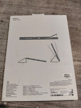 Apple Funda Smart Folio para el iPad Air de 11 pulgadas (M3) - Gris carbón