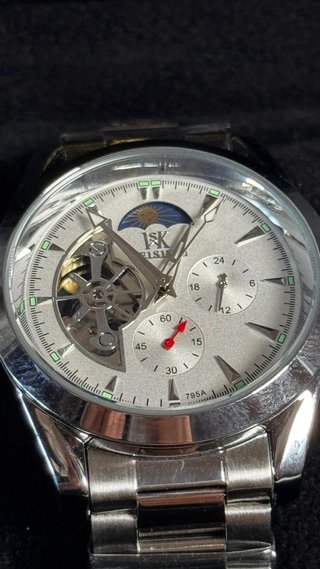Reloj Mecánico Automático Luminoso Hombre