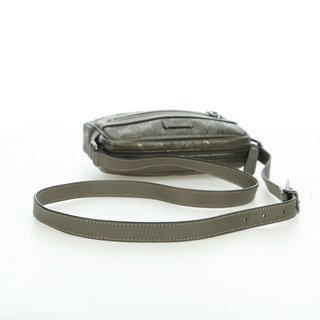GUCCI GG Implementation Shoulder Bag PVC Gray