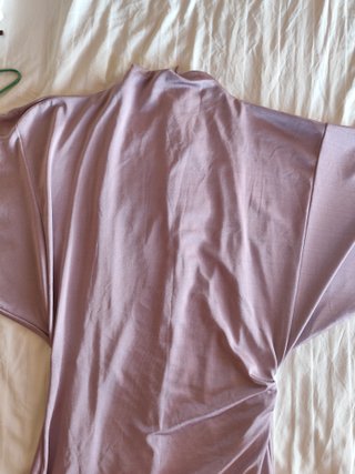 Vestido Zara Lila Manga Larga