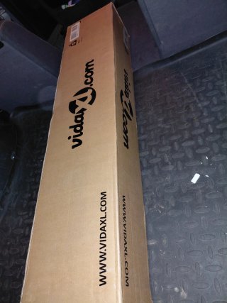 NUEVO Cabecero Cama Gris 180x18.5x104.5