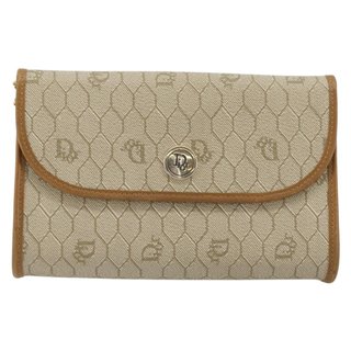 Christian Dior Honeycomb Canvas Chain Shoulder